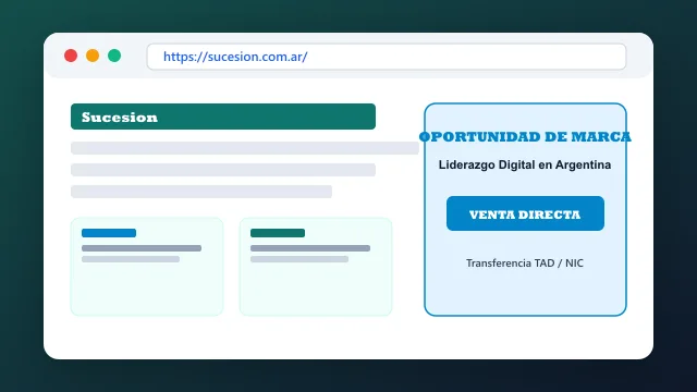 Modelo de aplicación comercial y proyectos digitales para sucesion.com.ar